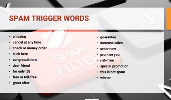spam trigger